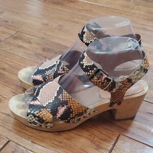 Madewell Johanna Snakeskin Patterned Sandals